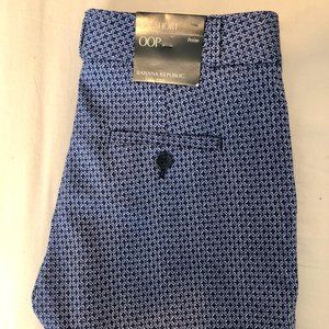 Banana Republic Tailored Diamo Blue Shorts - NWT